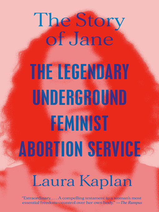 Title details for The Story of Jane by Laura Kaplan - Wait list